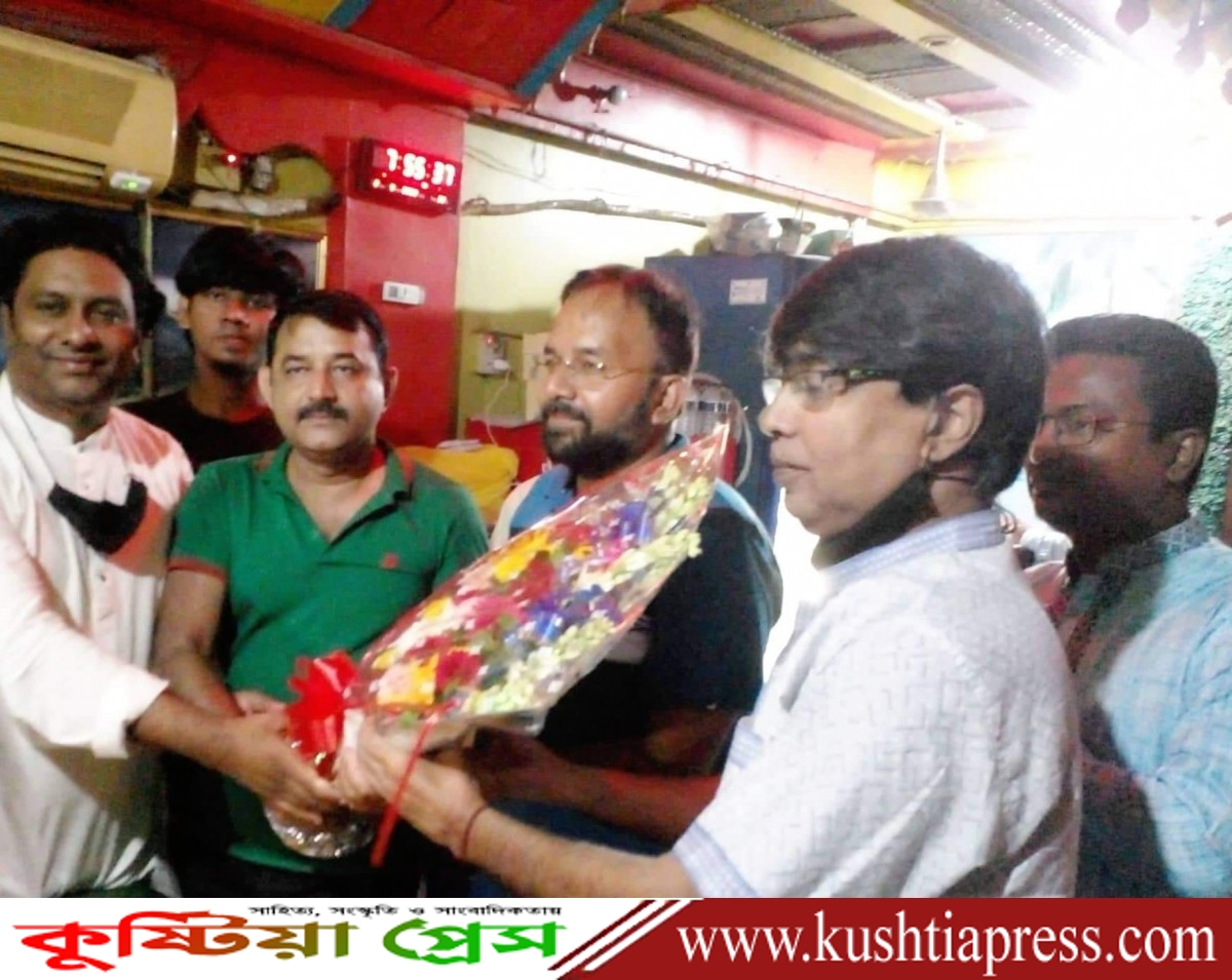 কুষ্টিয়া যুব উন্নয়ন পরিষদের পরিচিতি সভা ও উপদেষ্টা জয় নেহাল’কে সম্মাননা প্রদান