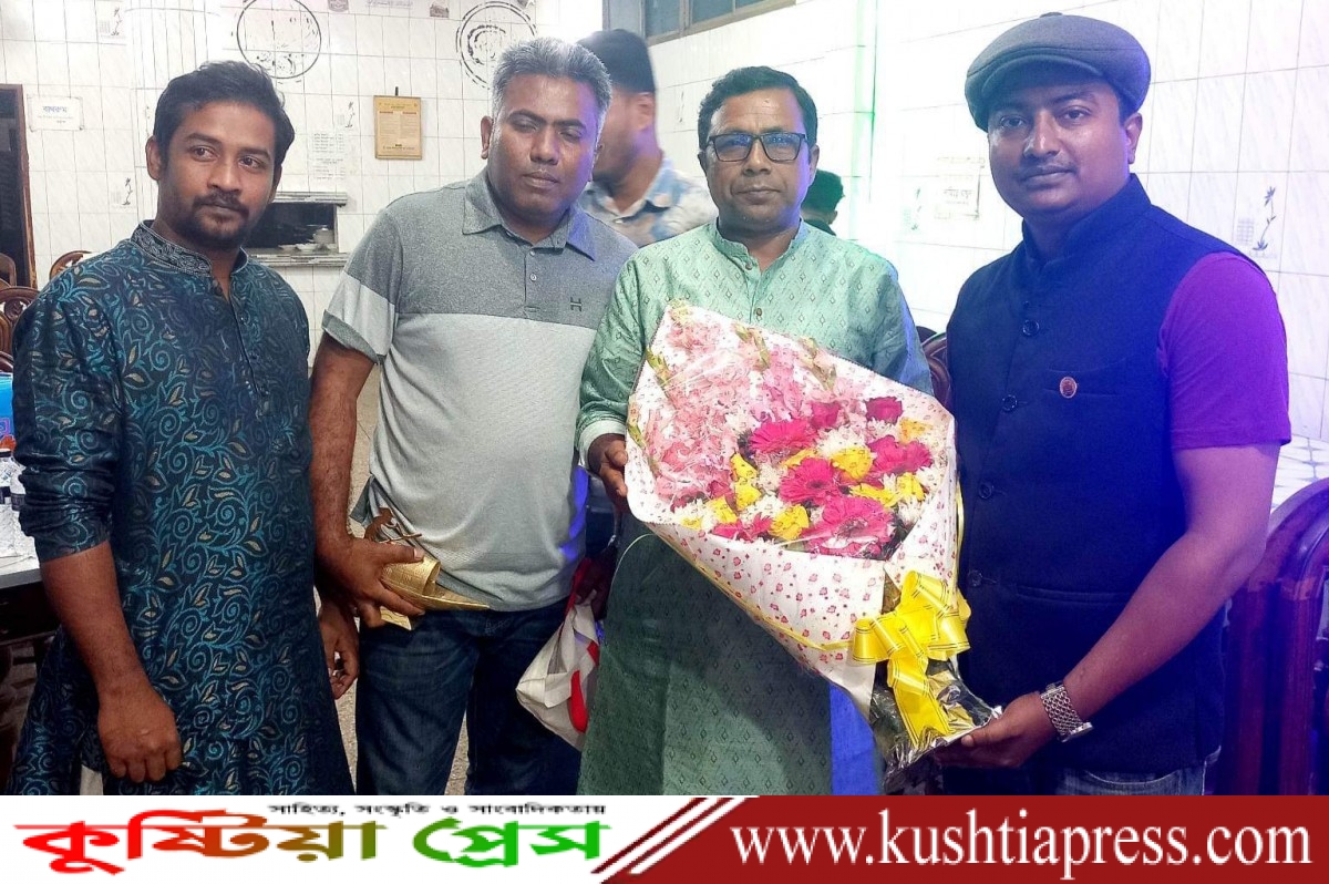 কেন্দ্রীয় যুবলীগের যুগ্ম সাধারণ সম্পাদক বাদশার সাথে সৌজন্য সাক্ষাৎ করলেন অ্যাড. পলল