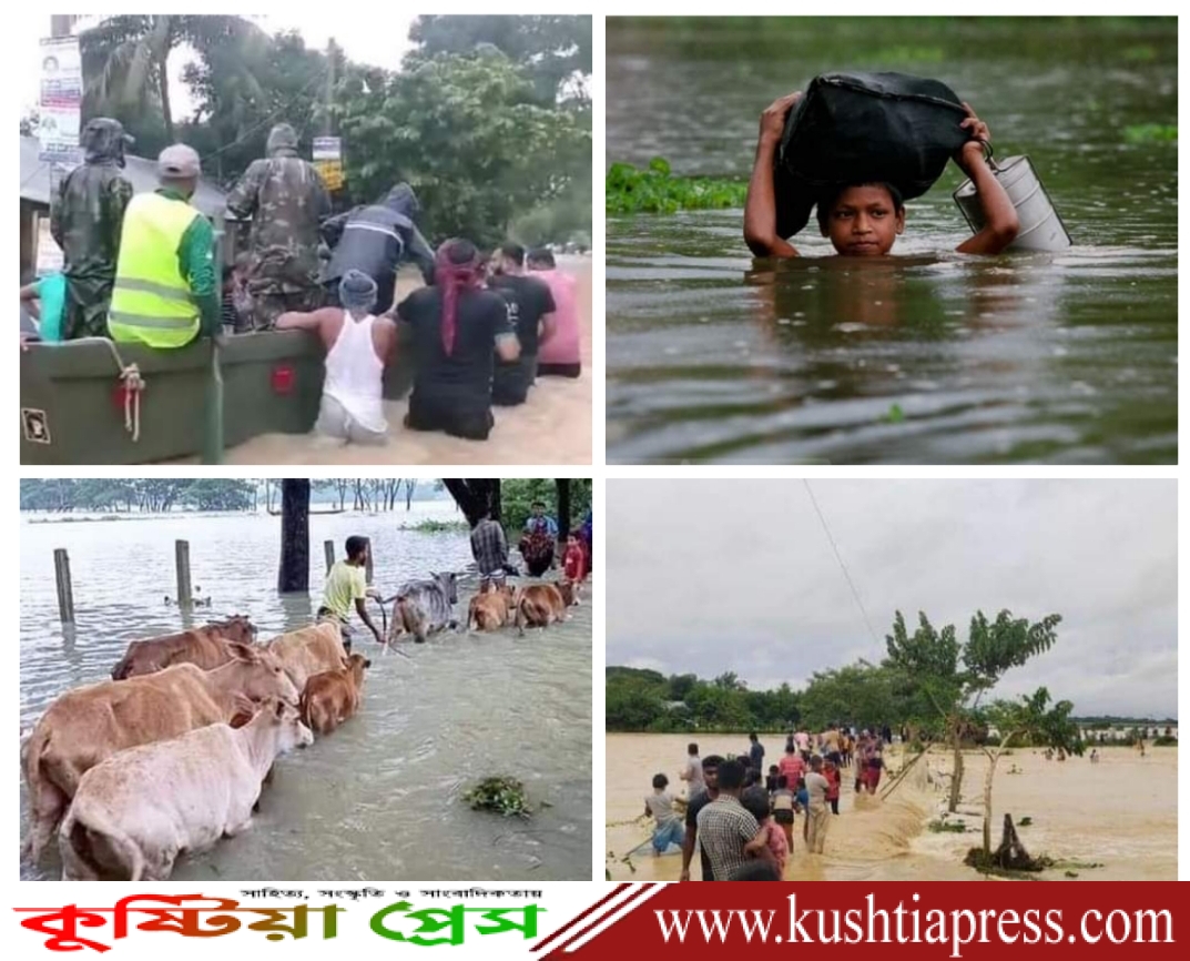 দেশের ৮ জেলায় বন্যায় ক্ষতিগ্রস্ত ২৯ লাখ ৪ হাজার ৯৬৪ জন মানুষ