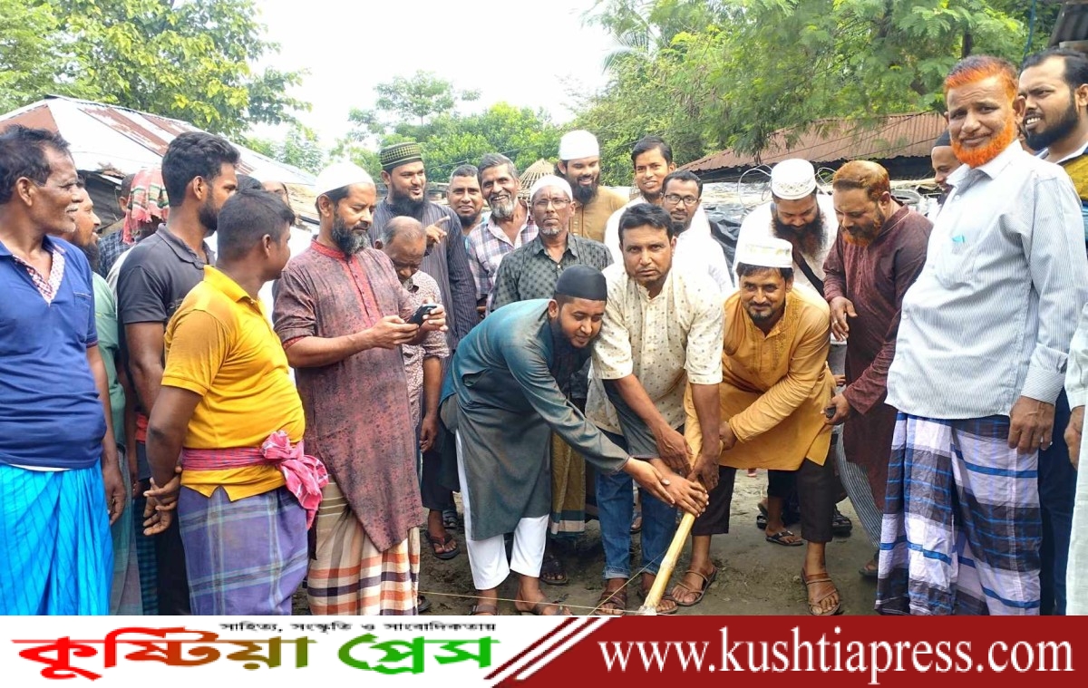 পাটিকাবাড়ীতে সংঘালঘু হিন্দু সম্প্রদায়ের গৃহনির্মাণ উদ্বোধন করলেন জামায়াতে ইসলামী