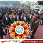 কুষ্টিয়ায় যথাযথ মর্যাদায় নানা আয়োজনে মহান বিজয় দিবস উদযাপন