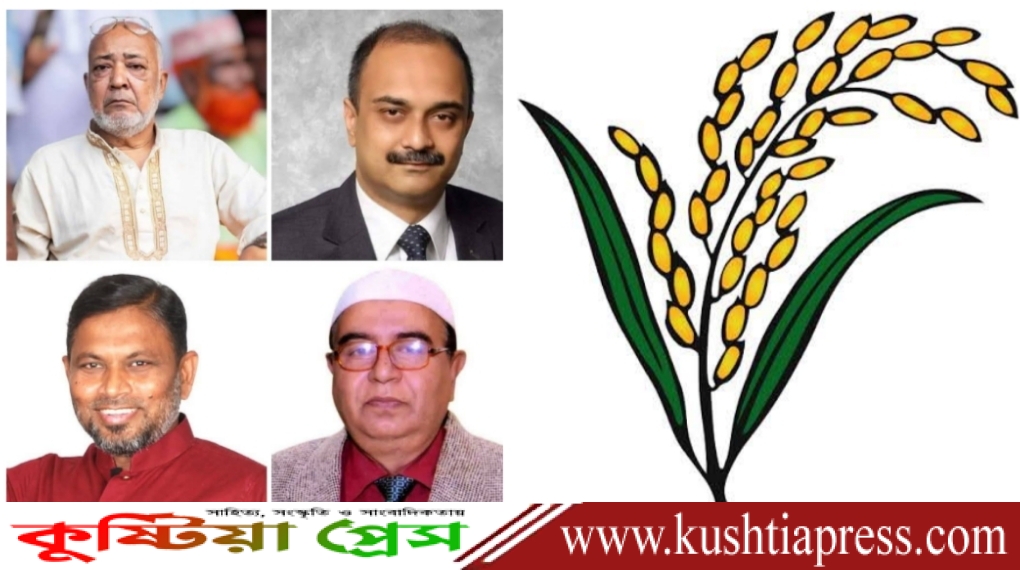 কুষ্টিয়ার চারটি আসনে বিএনপির প্রার্থী হলেন বাচ্চু মোল্লা, রাগীব চৌধুরী, জাকির সরকার ও মেহেদী রুমি