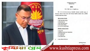 নতুন প্রধানমন্ত্রীর জন্য মন্ত্রী ও প্রতিমন্ত্রীর পদমর্যাদায় ১০ উপদেষ্টা নিয়োগ