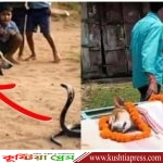 ত্রিশজন শিশুর প্রাণ বাঁচাতে সাপের সাথে লড়াই করে নিজের জীবন উপসর্গ করলো একটি কুকুর!