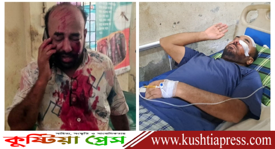 কুষ্টিয়ার কুমারখালীতে সাংবাদিকের ওপর হামলা, ১১ জনের নামে মামলা