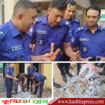 কুষ্টিয়ায় লালন সাঁইয়ের আখড়াবাড়ির মেলারমাঠ থেকে দুই হাজার পিস গাঁজা সেবনের কলকে উদ্ধার