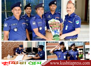 কুষ্টিয়া জেলার পুলিশ সুপার কর্তৃক ভেড়ামারা সার্কেল অফিস পরিদর্শন ও&hellip;