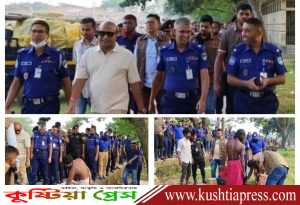 লালন সাঁইয়ের ছেঁউড়িয়া গ্রামের মেলাতে মাদকমুক্ত রাখতে কুষ্টিয়া জেলা পুলিশের&hellip;